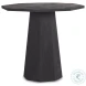 Maxine Black Wood Hexagonal Foyer Table