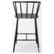 Colin Black Metal Counter Height Stool
