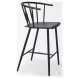 Colin Black Metal Counter Height Stool