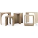 Alanna Light Brown Nesting Accent Table Set Of 2