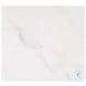 Serre White Marble And Black Metal 3 Prong End Table