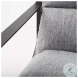 Guilia Castlerock Gray Sling Accent Chair