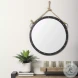 Pendula Brown Round Mirror