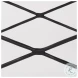 Lorlei White Marble And Gray Iron Console Table