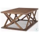 Forsey Medium Brown Wood Rectangular Coffee Table