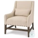 Kensington Cream Fabric Accent Chair