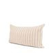 Jace Cream and Beige Lumbar Decorative Pillow Cover