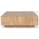 Hayden Light Brown Wood Square Occasional Table Set