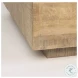 Hayden Light Brown Wood Square Coffee Table