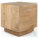 Hayden Light Brown Wood Square Occasional Table Set