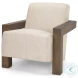 Sovereign Oatmeal Fabric Accent Chair