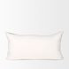 Jenna Cream and Black Lumbar Decorative Pillow Cover