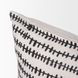 Jenna Cream and Black Lumbar Decorative Pillow Cover