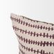 Jenna Beige and Merlot 26 x 14" Decorative Pillow Cover