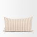 Jace Cream and Beige Lumbar Decorative Pillow Cover