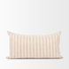Jace Cream and Beige Lumbar Decorative Pillow Cover