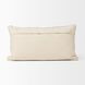 Khloe Cream Lumbar Pillow Cover