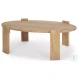 Evelyn Light Brown Oblong Occasional Table Set