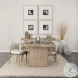 Cline Cream Fabric Dining Chair