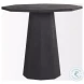 Maxine Black Wood Hexagonal Foyer Table
