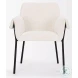 Brently Cream Boucle Fabric Dining Chair