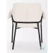 Brently Cream Boucle Fabric Dining Chair