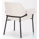 Brently Cream Boucle Fabric Dining Chair