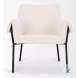 Brently Cream Boucle Fabric Accent Chair
