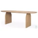 Isla Light Brown Oval Dining Table