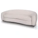 Valentina Oatmeal Curved Sofa