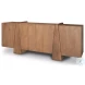 Eula Medium Brown 4 Door Sideboard