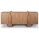 Eula Medium Brown 4 Door Sideboard
