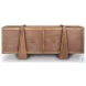 Eula Medium Brown 4 Door Sideboard