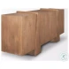 Eula Medium Brown 4 Door Sideboard