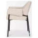 Brently Oatmeal Fabric Dining Chair