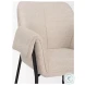 Brently Oatmeal Fabric Dining Chair