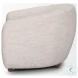 Valentina Oatmeal Curved Accent Chair