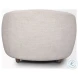 Valentina Oatmeal Curved Accent Chair