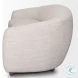 Valentina Oatmeal Curved Sofa