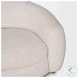 Valentina Oatmeal Curved Sofa