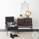 Collie Black Metal Rectangular Mirror