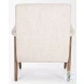 Nico Oatmeal Fabric Accent Chair