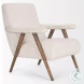 Nico Oatmeal Fabric Accent Chair