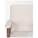 Nico Oatmeal Fabric Accent Chair