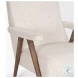 Nico Oatmeal Fabric Accent Chair