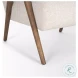 Nico Oatmeal Fabric Accent Chair