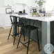 Colin Black Metal Counter Height Stool