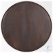 Palmera Dark Brown Wood Pedestal Accent Table