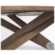 Solana Medium Brown Wood Occasional Table Set