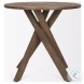 Solana Medium Brown Wood Foyer Table